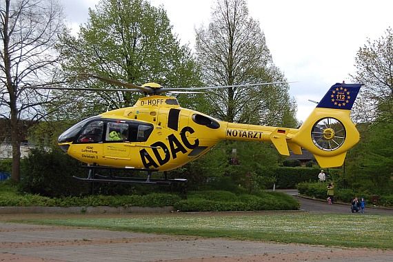 D-HOFF EC 135 ADAC Flugrettung ADAC Luftrettung Christoph 8 Foto Jörn Fries
