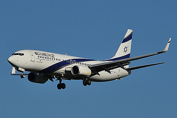 El Al Israel Airlines Boeing 737-800 4X-EKT_1 - Foto: PA / Austrian Wings Media Crew