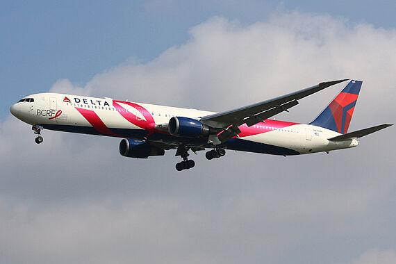 Delta Boeing 767-400 ER Reg.: N845MH - Foto: Christian Zeilinger