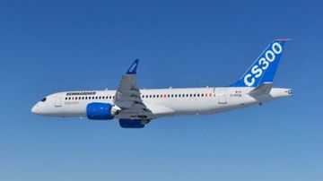 Bombardier CSeries CS300 Erstflug Foto Bombardier