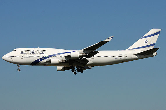 El Al Israel Airlines Boeing 747-400 - 4X-ELD Foto Austrian Wings Media Crew