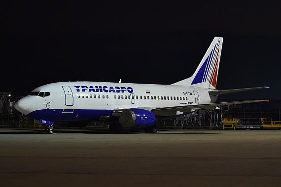 DSC_0006 Transaero Boeing 737-500 EI-DTW Foto Huber Austrian Wings Media Crew