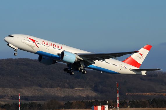Austrian Airlines (AUA) Boeing 777-200ER (OE-LPB) - Foto: Austrian Wings Media Crew