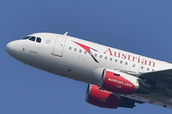 DSC_0044 Symbolbild Sujetbild AUA Austrian Airlines Foto Huber Austrian Wings Media Crew