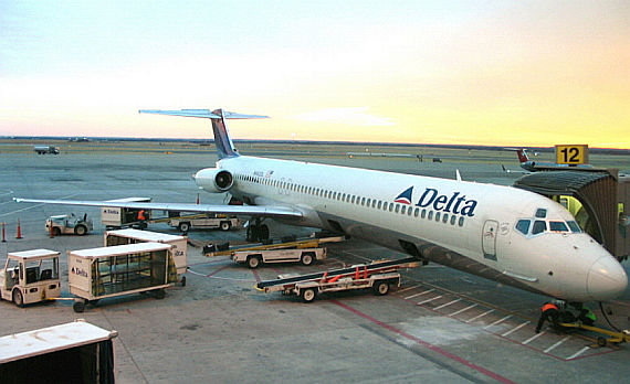 MD-88 von Delta, Symbolbild - Foto: Daniel2986 / Wiki Commons