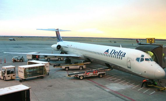 MD-88 von Delta, Symbolbild - Foto: Daniel2986 / Wiki Commons