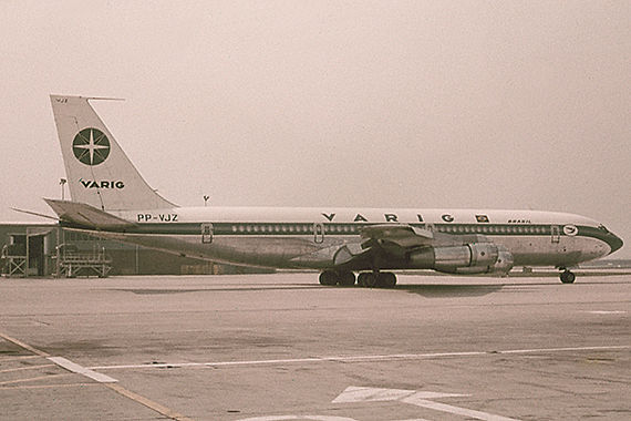 Varig Boeing 707, PP-VJZ - Foto: Werner Fischdick