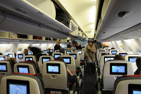 Die neue AUA-Langstreckenkabine - Foto: Austrian Wings Media Crew