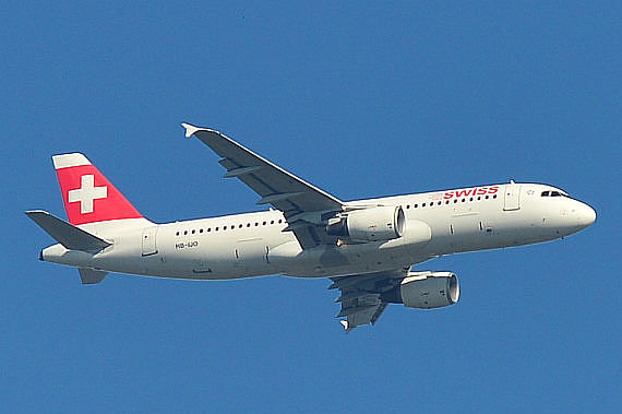 SWISS Airbus A320 Symbolbild Sujetbild Foto PA Austrian Wings Media Crew
