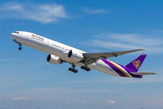Boeing 777-300ER Thai Airways Foto Boeing