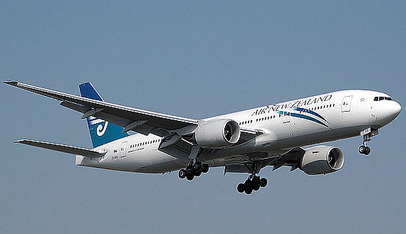 Boeing 777-200ER von Air New Zealand - Foto: Adrian Pingstone / Wiki Commons