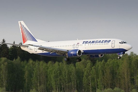 Boeing 737-400 von Transaero - Foto: Alex Pereslavtsev / Wiki Commons