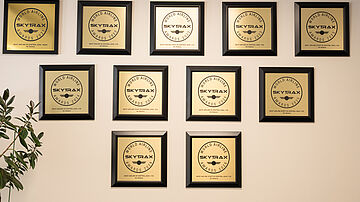 Air Astana Wall of SkyTrax Awards