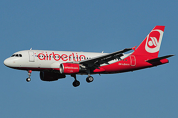 Air Berlin Airbus A319- Foto: PA / Austrian Wings Media Crew
