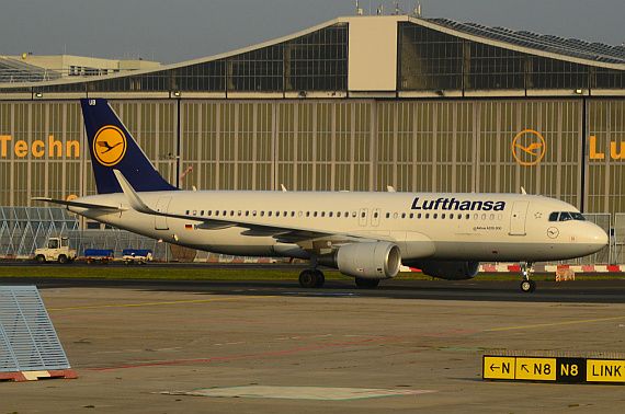 Lufthansa Airbus A320 mit Sharklets Foto PA Austrian Wings Media Crew