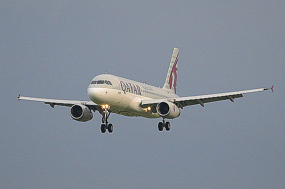 Qatar Airways Airbus A320 A7-AHR Foto PA Austrian Wings Media Crew