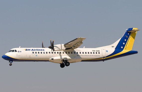 ATR 72 von BH Airlines (Air Bosna) - Foto: BH Airlines