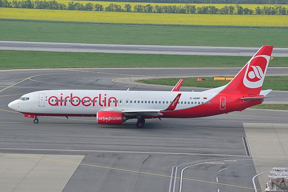 Air Berlin Boeing 737-800 D-ABMP Foto PA Austrian Wings Media Cew