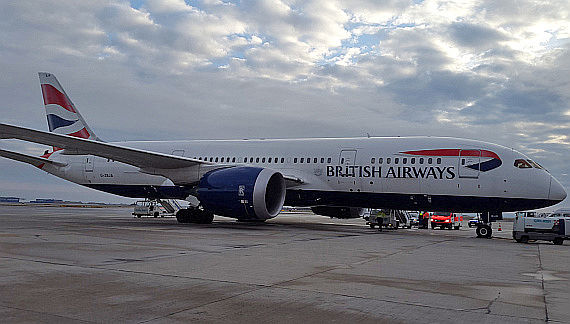 Boeing 787 Dreamliner British Airways G-ZBJA Foto ZVG