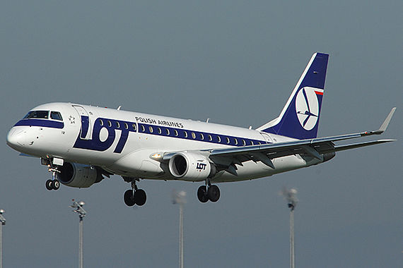 LOT Polish Airlines Embraer E-175 - Foto: PA / Austrian Wings Media Crew