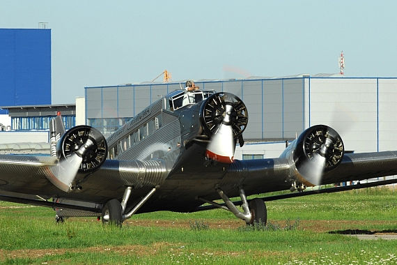 Junkers Ju 52_3m auf dem Flugplatz Wels Foto PR Austrian Wings Media Crew