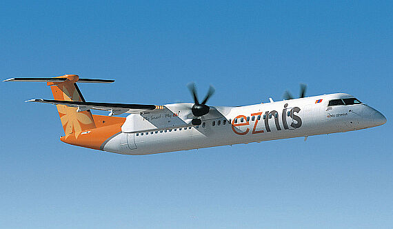 Bombardier Q400 von Eznis - Foto: Bombardier
