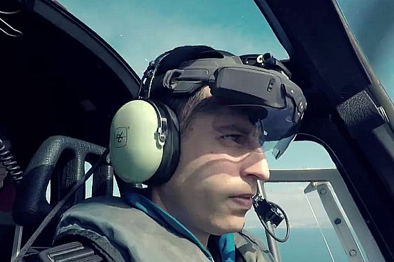 HeliEVS, Skylens, Elbit - Foto: Screenshot aus Elbit-Demovideo