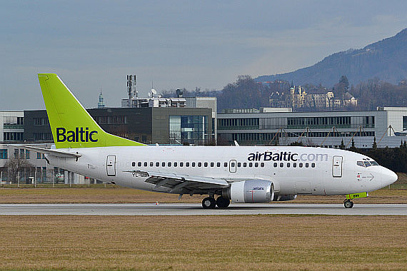 Air Baltic Boeing 737-500 YL-BBN Foto PA Austrian Wings Media Crew