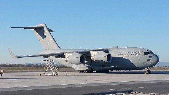 C-17 Qatar Emiri Air Force Foto Archiv Austrian Wings