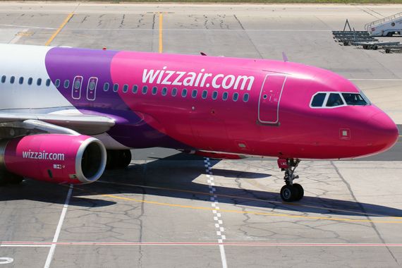 Airbus A320 von Wizzair - Foto: Christian Zeilinger