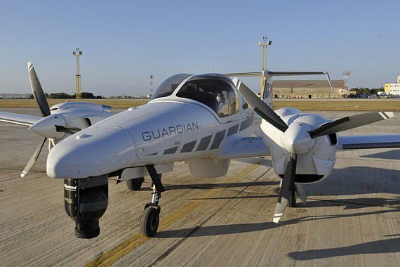 DA42 MPP auf Malta Foto Diamond Aircraft