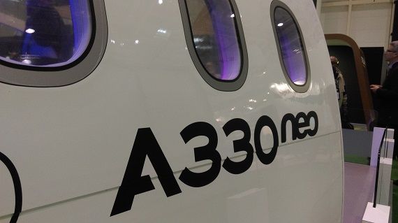 Aircraft Interiors Expo Foto Nicolas Eschenbach / Austrian Wings Media Crew A330neo Rumpf Airspace Kabine