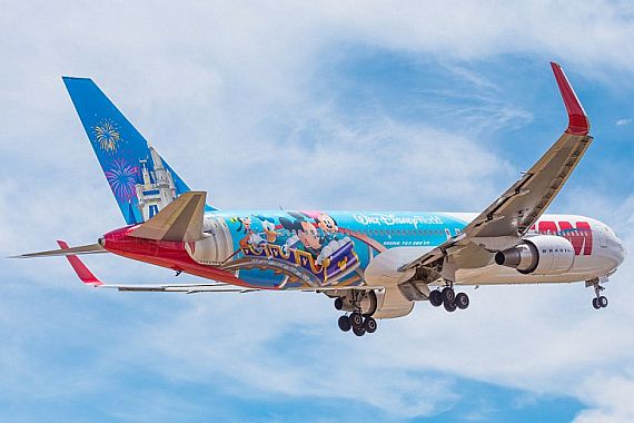 TAM Boeing 767-300 PT-MSZ Disney-Livery - Foto: TAM Airlines