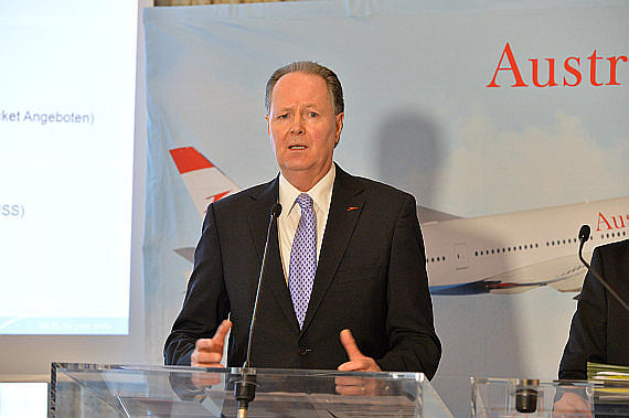 AUA Austrian Airlines CEO Jaan Albrecht Foto PA Austrian Wings Media Crew