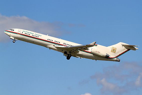 Boeing 727-200 XT-BFA Burkina Faso Gvmt - Foto: Thomas Ranner