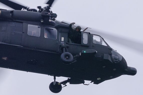 Black Hawk beim Start
