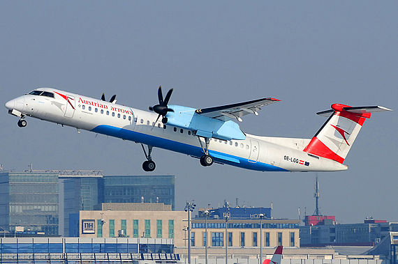 Austrian Airlines (AUA) Dash 8Q-400 (OE-LGG) - Foto: Austrian Wings Media Crew