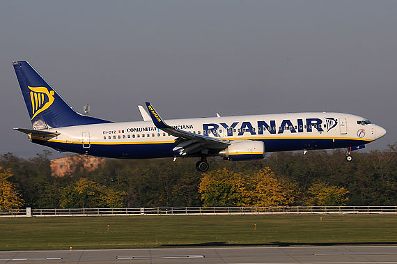 Ryanair Boeing 737-800 - Foto: Austrian Wings Media Crew