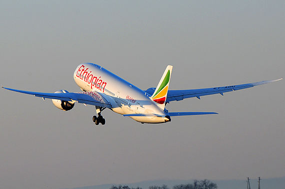 Ethiopian Airlines Boeing 787-8 Dreamliner ET-AOU - Foto Austrian Wings Media Crew