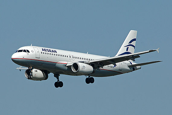 Aegean Airlines A320 SX-DGB - Foto: PA / Austrian Wings Media Crew
