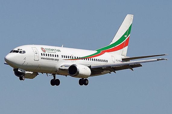 Tatarstan Airlines Boeing 737-500 VQ-BBN am 17November2013 in Kazan verunglückt Foto Konstantin Nikiforov