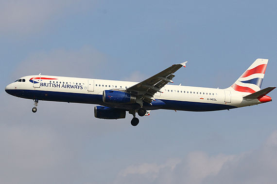 British Airways Airbus A321 Reg.: G-MEDL - Foto: Christian Zeilinger