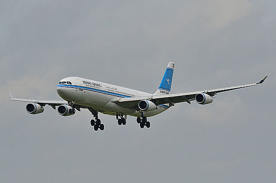 Kuwait Airways Airbus A340-300 9K-ANA Foto PA Austrian Wings Media Crew