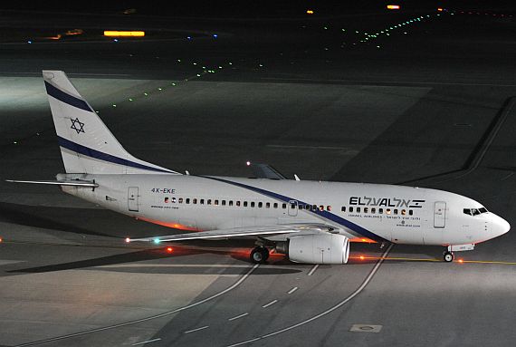 El Al Israel Airlines Boeing 737-700 von El Al Israel Airlines - Foto: Austrian Wings Media Crew
