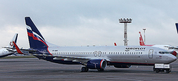 Aeroflot Boeing 737-800 VP-BRH Credit Aerofot