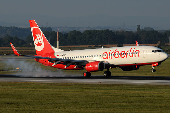 Air Berlin Boeing 737-800 - Foto: Austrian Wings Media Crew