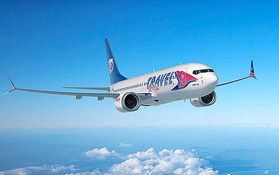 Boeing 737 MAX 8 Travel Service Grafik Boeing