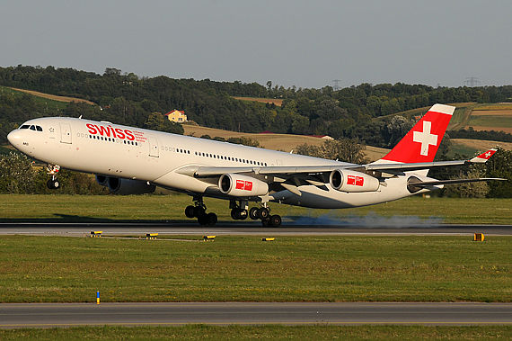 Swiss Airbus A340-300 - Foto: Austrian Wings Media Crew