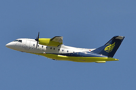 Skywork Dornier Do328 Do 328 HB-AEO Foto Huber Austrian Wings Media Crew