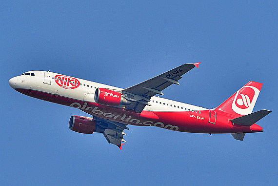 NIKI Air Berlin Airbus A320 OE-LEX Foto PA Austrian Wings Media Crew